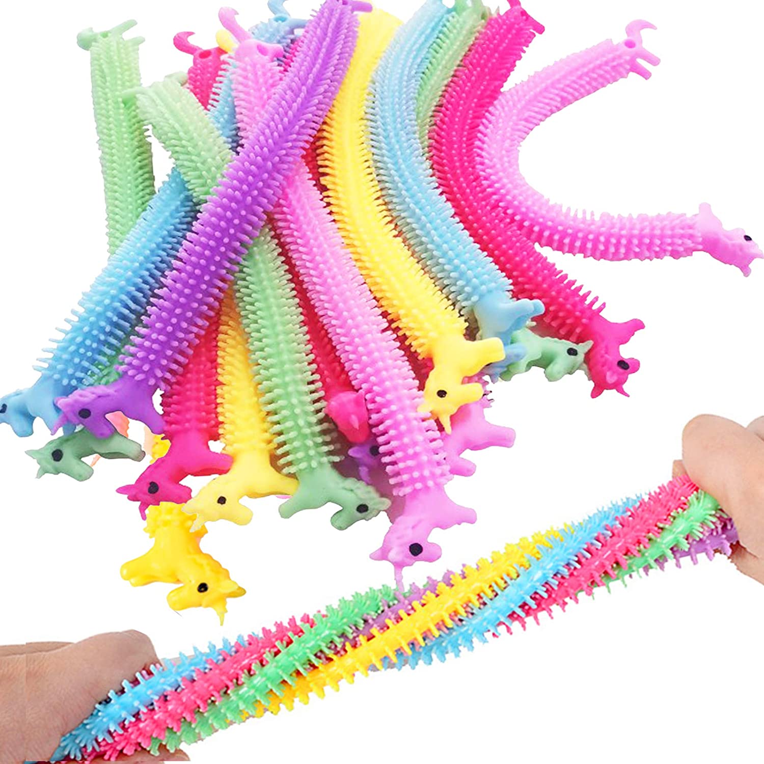 Stretchy String Neon Flexible 18*1cm Elastic String Rope Sensory  Decompression Kids Novelty Toys Office Supplies Decompression Toy From  Jyzg, $0.43