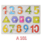  Kids Alphabet 3d Wooden Toys