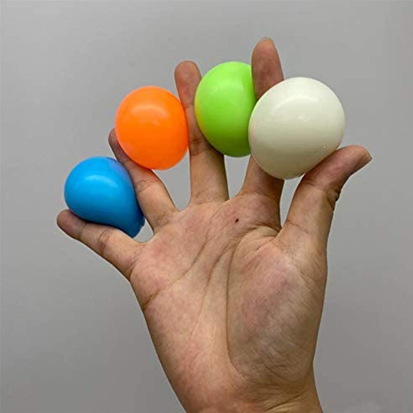 10 Pcs Luminescent Stress Relief Balls Sticky Ball