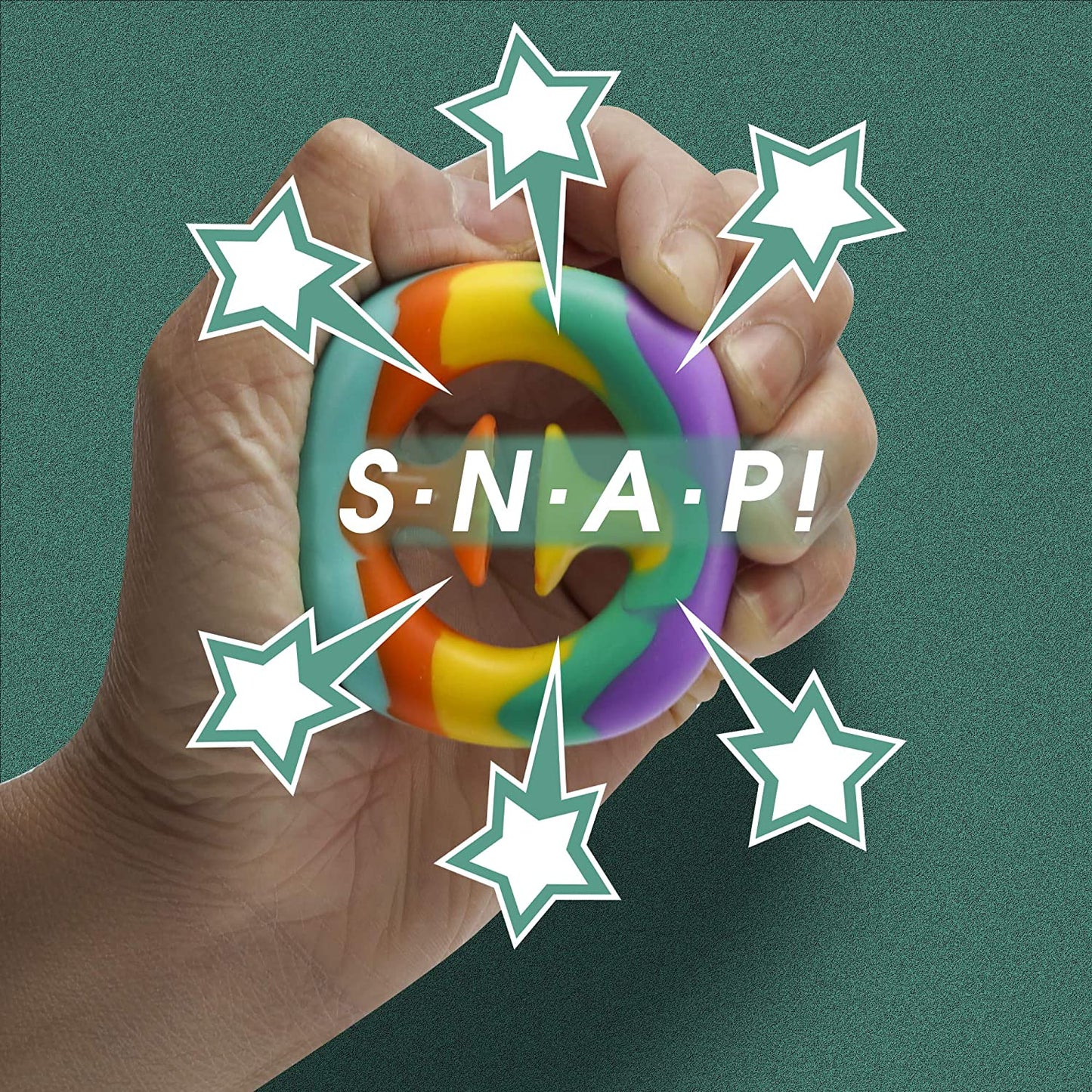 Stress Relief Snapper Fidget Toy (4 Pack)