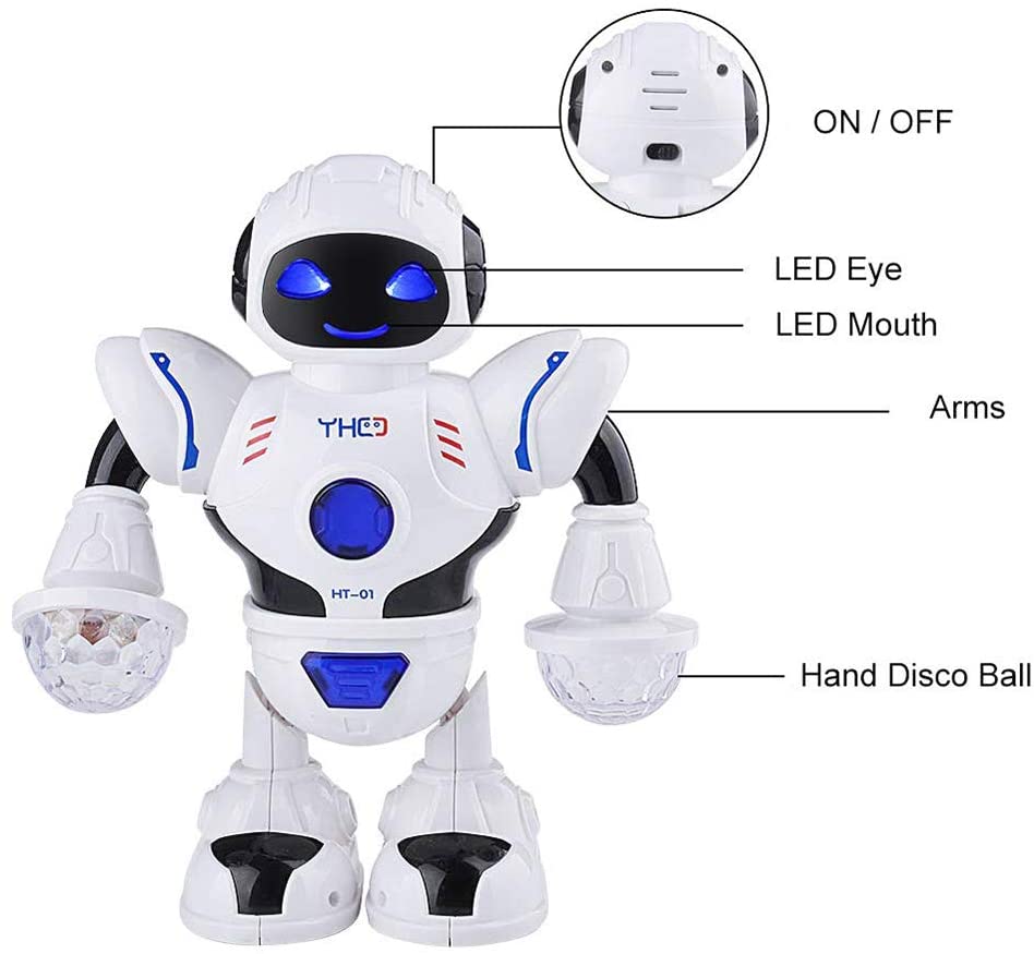 Smart Space Walking Dancing Robot