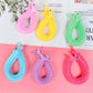 15 pack Unicorn elastic rope decompression toy for child adult