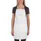 Embroidered Apron, Custom Embroidered Apron, Personalize Embroidered Apron for Men Women, Custom Embroidery Text Apron,  Gift for Her